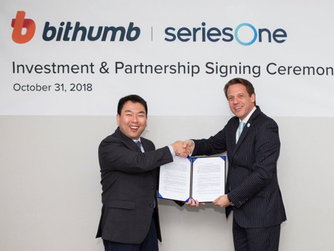 【熱門時事】Bithumb與SeriesOne簽署協議，預計2019年上半年開設證券型代幣交易所