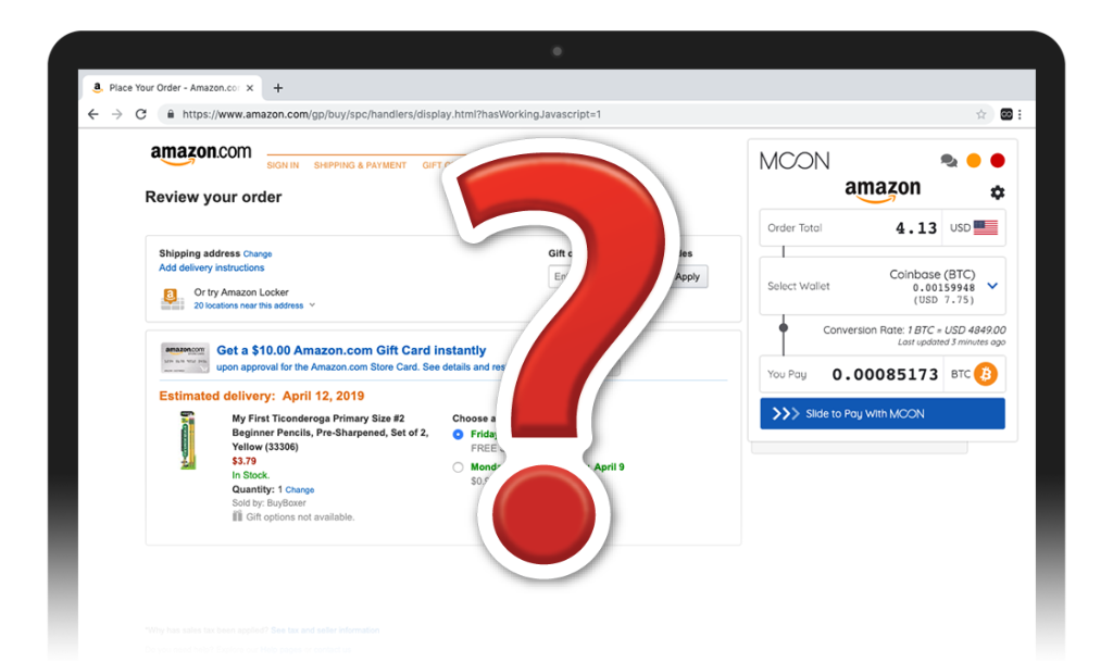 利多？消費者能使用比特幣在Amazon上購物。