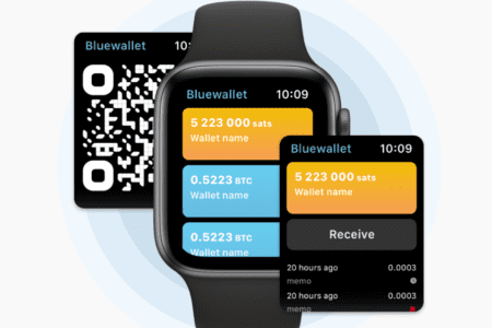 Bulewallet 在 Apple Watch 上的比特幣閃電網路應用