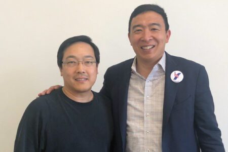美國總統候選人Andrew Yang與Litecoin創始人會面