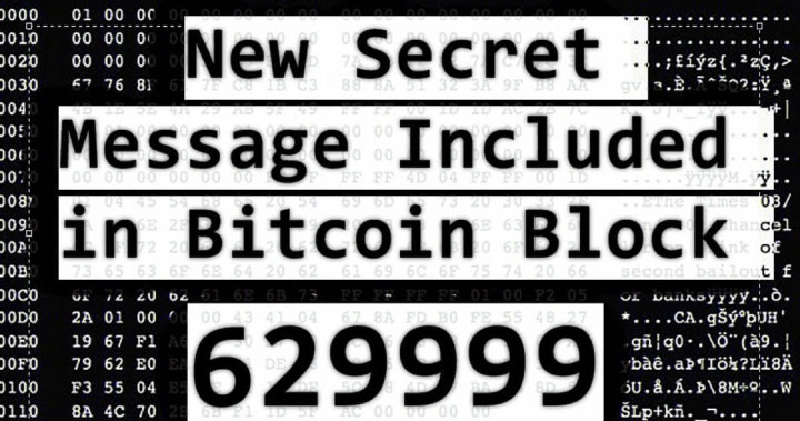 比特幣減半終於發生了！而減半前的最後一個區塊竟隱藏了一段神秘訊息
