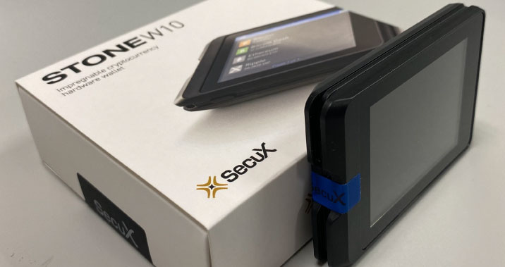 SecuX 安瀚科技發佈 STONE W20、STONE W10 加密貨幣硬體錢包全新包裝設計上市