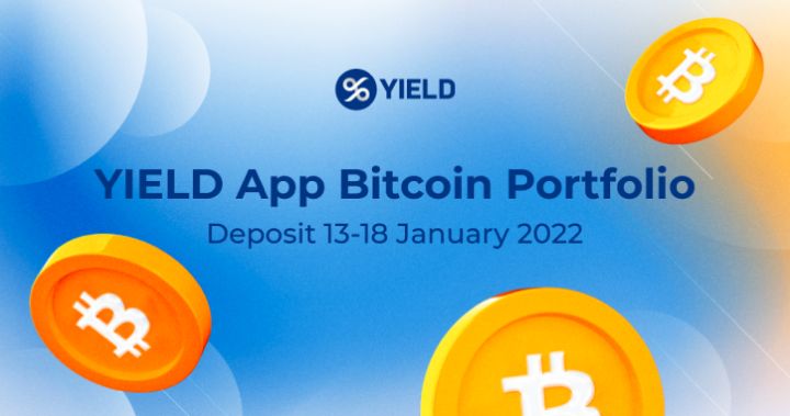 YIELD App 比特幣投資組合即日起開放入金!