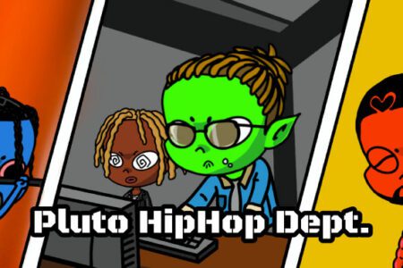 以 HipHop 文化及音樂 NFT 為主題，Pluto 致力於建立 web3 與 NFT 世界中的音樂社群