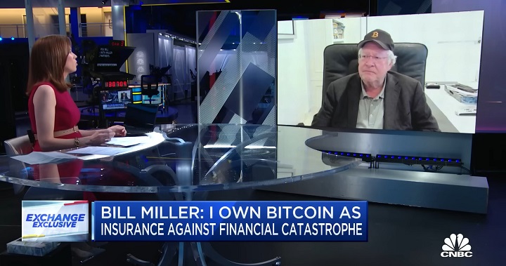 傳奇基金經理 Bill Miller：為維持保證金出售部分比特幣；短期再跌 50％也不會驚訝，但長期仍看漲