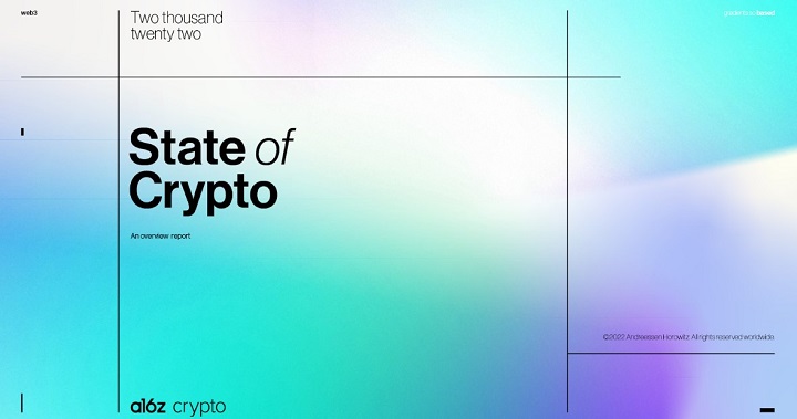 a16z 2022 年加密貨幣產業報告:五大重點整理