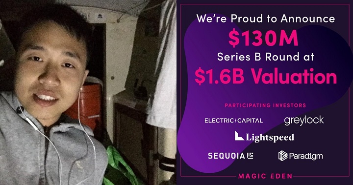 從破產睡小船到公司估值突破 16 億美元！Magic Eden 創辦人自曝成功前的辛酸