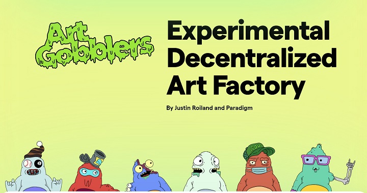 《瑞克和莫蒂》創作人的 NFT 專案「Art Gobblers」推出一天即登頂！日內交易量突破兩千萬美元