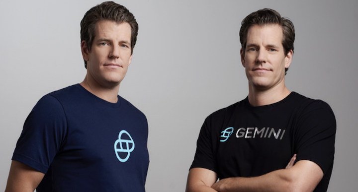 Winklevoss 兄弟的 Gemini 交易所申請 IPO,瞄準 22.2 億美元估值