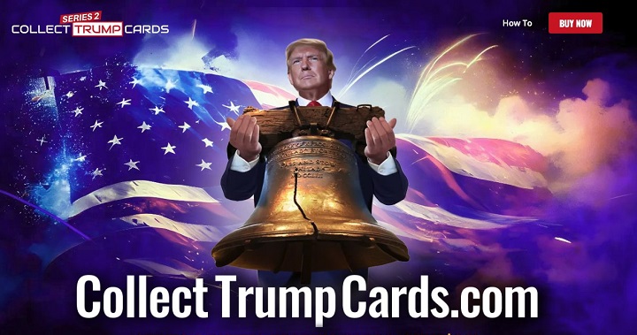 食髓知味？川普發行新的數位卡牌 NFT，舊系列價格暴跌超 50%