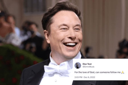 馬斯克意外洩露推特分身帳號「Elon Test」，發廢文評論加密貨幣時事