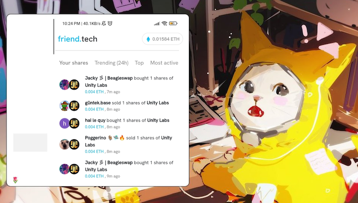 知名 KOL CL 深度剖析：為什麼 Cat 認為 friend tech 是有史以來最屌的龐氏