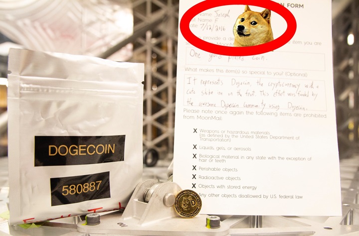 火神號火箭搭載月球登陸器順利升空 狗狗幣和比特幣正「奔向月球」