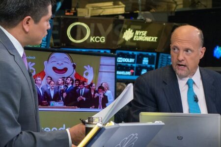 反指標名嘴 Jim Cramer：比特幣正在觸頂