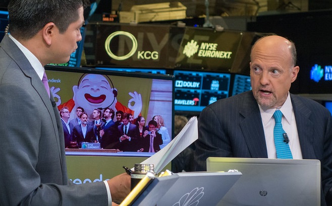 反指標名嘴 Jim Cramer：比特幣正在觸頂