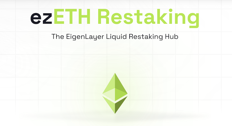 再質押賽道新星 Renzo 完成種子輪融資,質押 ETH 參與「積分雙挖」