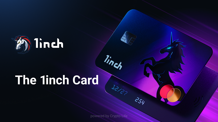 DeFi 平台 1inch 與萬事達卡和 Baanx 合作推出 Web3 金融卡