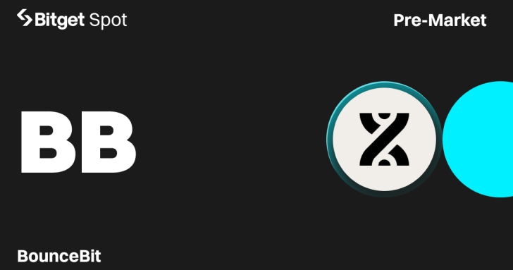 Bitget 推出盤前交易服務！上架 BounceBit (BB) 再質押平台代幣