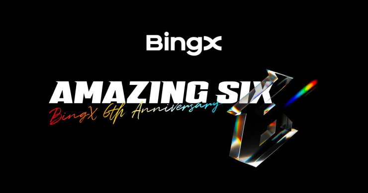 BingX 歡慶六週年！活動獎池高達 1,300 萬美元