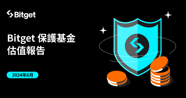 Bitget 持續透過保護基金保障用戶資產！2024 年 6 月的平均估值達到 4.29 億美元