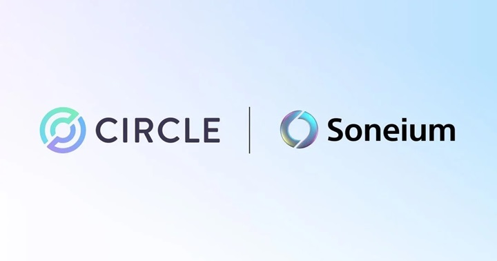 Circle 宣布與 Sony 二層網路 Soneium 展開合作,將引入 USDC 穩定幣