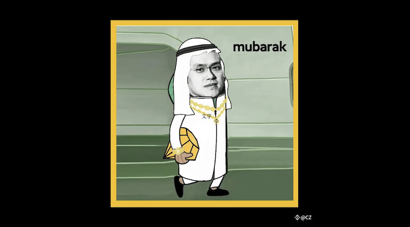 幣安 CZ 親自下場玩迷因幣，助推 MUBARAK 二度飆升、BNB Chain 再次繁榮