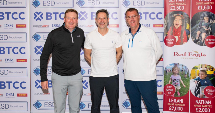 BTCC 交易所與紅鷹基金會攜手舉辦慈善高球賽，為弱勢兒童籌集 30,000 英鎊，傳奇球星 Matt Le Tissier 參與共襄盛舉