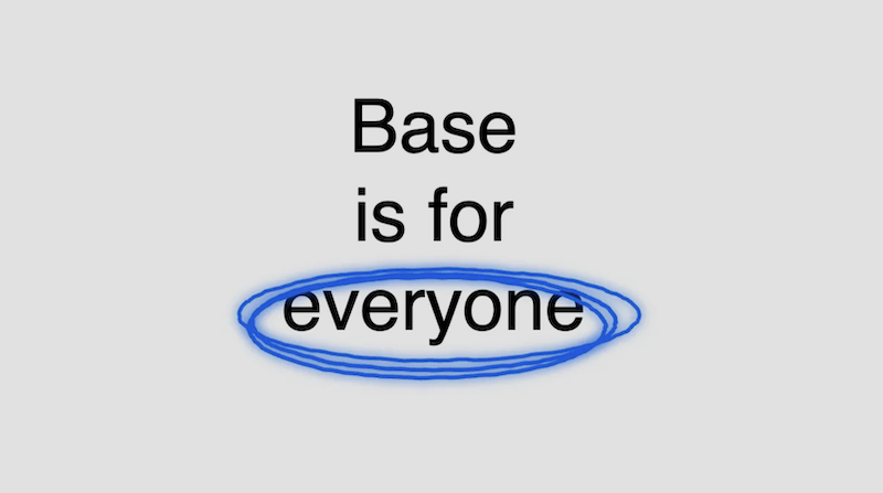 Base 觸發生成迷因幣「Base is for everyone」;暴跌 90% 後又 ATH,社群暴怒批評