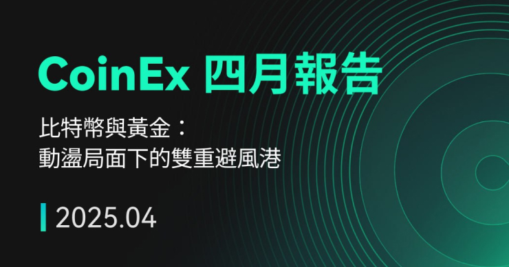 CoinEx 研究院四月報告：比特幣與黃金，動盪局面下的雙重避風港