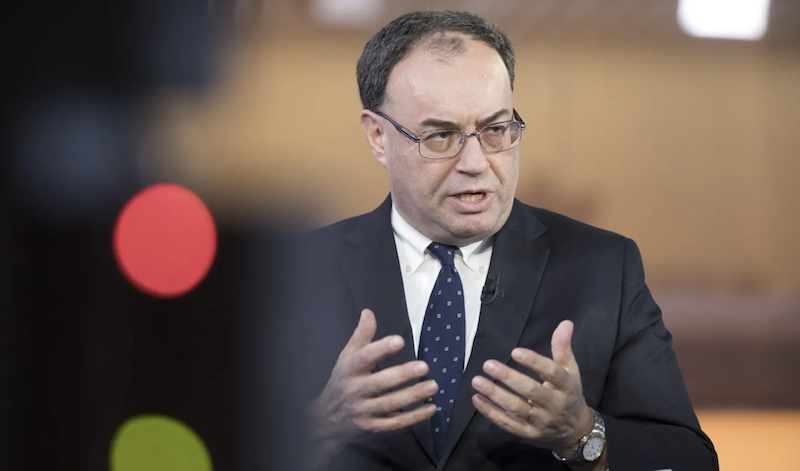 英國央行總裁示警：大型銀行勿發穩定幣、投資比特幣請小心