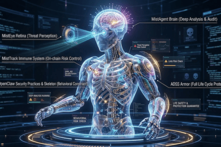 AI 代理熱潮升溫！慢霧發布「數位堡壘」安全框架，防範鏈上攻擊與資產風險