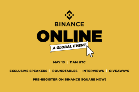 幣安宣布 5 月13 日舉辦「Binance Online」線上活動，匯聚加密、金融與科技領域重量級講者