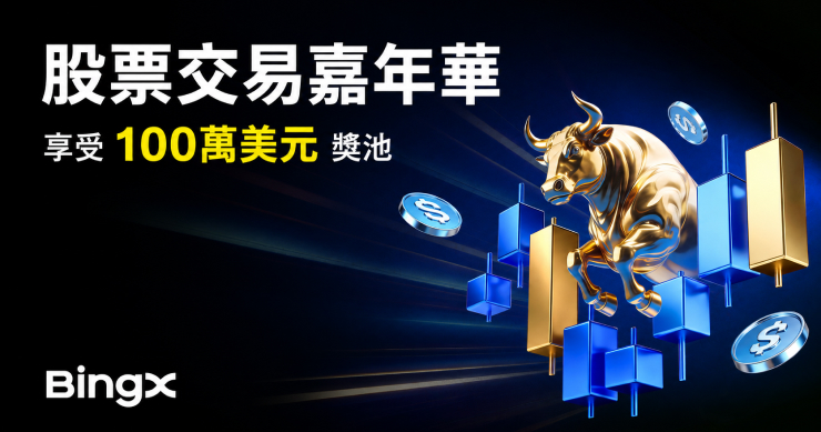 BingX 推出百萬美元股票交易嘉年華，拓展全球股票市場投資機會